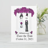 Tot de dood ons deel save the date (Staand voorkant)