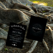 Tot de dood ons deel schedel vleermuizen gotische  kaart