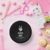 Tot de dood ons deel skelet Vrijgezellenfeest Papieren Kommen (Feest)