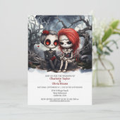 Tot de dood ons deel Twee Bruiden doen Kaart (Staand voorkant)