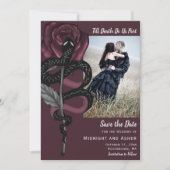 Tot de dood ons deel van de Gothische slang sparen Save The Date (Voorkant)