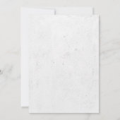 Tot de dood ons deel van het gotisch Vrijgezellenf Kaart (Achterkant)