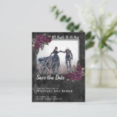 Tot de dood ons deel van het gotische Roos sparen Aankondigingskaart (Staand voorkant)