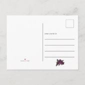 Tot de dood ons deel van het gotische Roos sparen Aankondigingskaart (Achterkant)