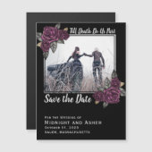 Tot de dood ons deel van het gotische Roos sparen  Magnetische Uitnodiging (Voorkant / Achterkant)