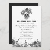 Tot de dood ons deel van het huwelijk kaart (Voorkant / Achterkant)