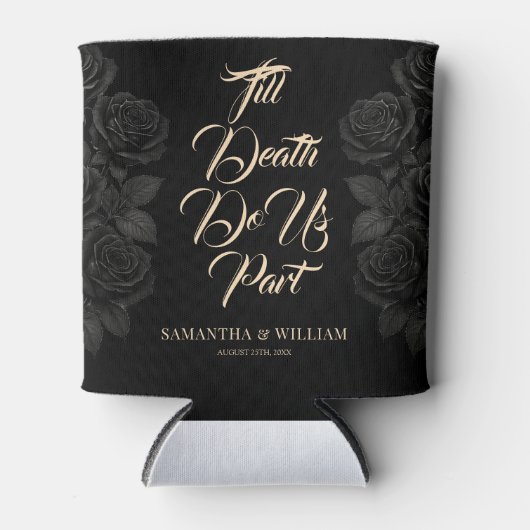 Tot de dood ons deelhuwelijk blikjeskoeler (Voorkant)