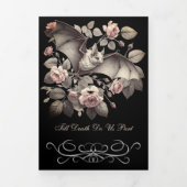 Tot de dood ons deelhuwelijk drieluik uitnodiging (Cover)