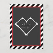 Tot de dood ons deelneemt briefkaart (Voorkant)