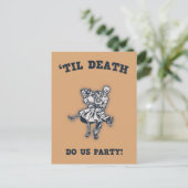 Tot de dood ons doet briefkaart (Staand voorkant)