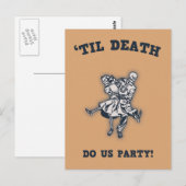 Tot de dood ons doet briefkaart (Voorkant / Achterkant)