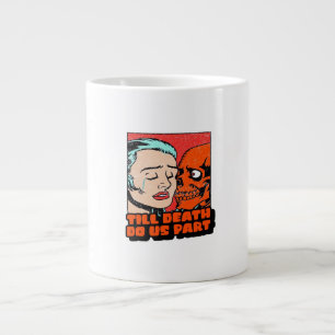 Tot de dood ons een klassieker maakt grote koffiekop