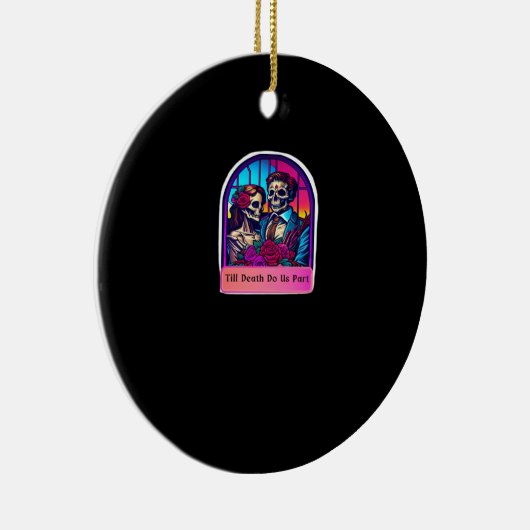 Tot de dood ons een klassieker maakt keramisch ornament (Rechts)