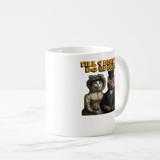 Tot de dood ons een klassieker maakt koffiemok (Voorkant rechts)
