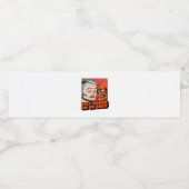 Tot de dood ons een klassieker maakt waterfles etiket (Enkel label)