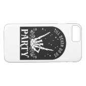 Tot de Dood Ons Feest Bachelorette Halloween Bach Case-Mate iPhone Case (Achterkant (Horizontaal))