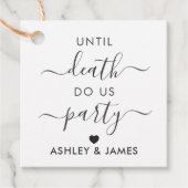 Tot de dood ons feest doet, het Label van de bruil (Voorkant)