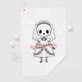 Tot de dood ons feest Halloween Golfhanddoek (Insitu)