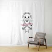 Tot de dood ons feest Halloween Wandkleed (In situ)