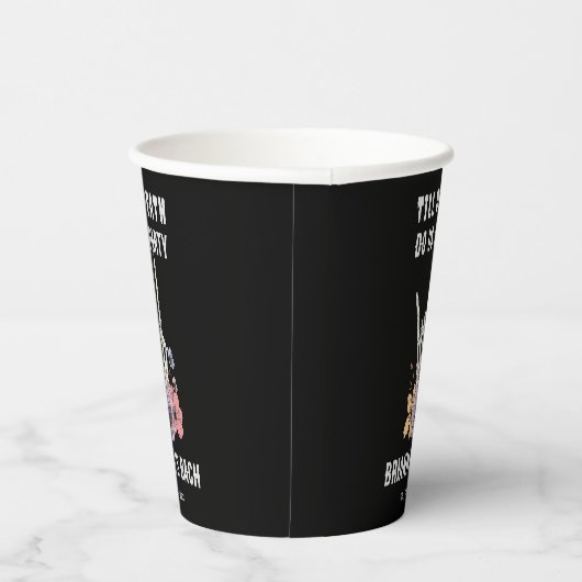 Tot de dood ons feest vrijgezellenfeest papieren bekers (Rechts)