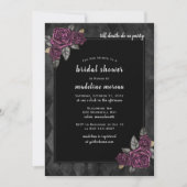 Tot de dood ons feestje Gotisch Vrijgezellenfeest Kaart (Voorkant)