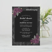 Tot de dood ons feestje Gotisch Vrijgezellenfeest Kaart (Staand voorkant)