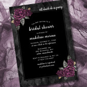 Tot de dood ons feestje Gotisch Vrijgezellenfeest Kaart