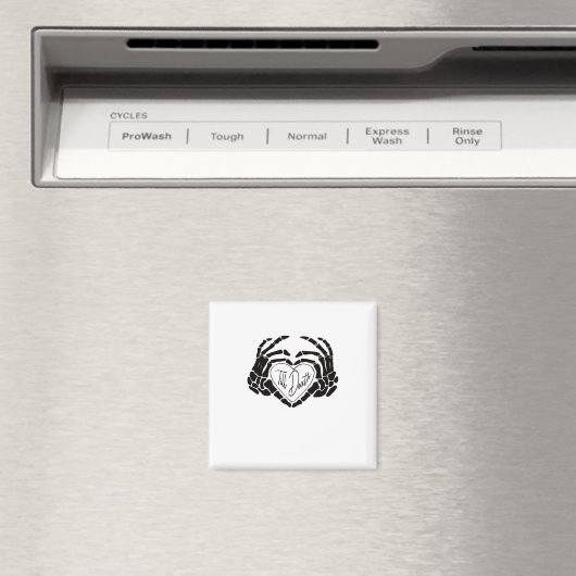 Tot de dood ons grappig ontwerp scheidt – Spookach Magneet (Insitu (Vaatwasser))