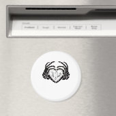 Tot de dood ons grappige ontwerp scheidt – Spookac Magneet (Insitu (Vaatwasser))