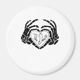 Tot de dood ons grappige ontwerp scheidt – Spookac Magneet