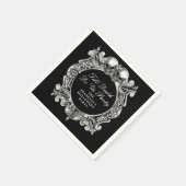 Tot de dood ons Halloween feest Servet (Hoek)