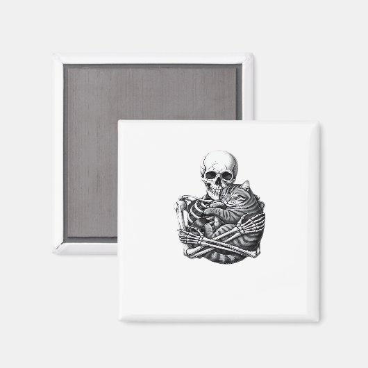 Tot de dood ons Klassiek & Citaat Magneet (Voorkant / Achterkant)