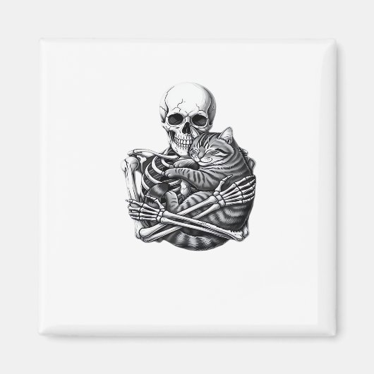 Tot de dood ons Klassiek & Citaat Magneet (Voorkant)