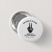 Tot de dood ons Partij Bachelorette Party Ronde Button 3,2 Cm (Voorkant /achterkant)