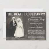 Tot de dood ons partijengesprek uitnodigt kaart (Voorkant)