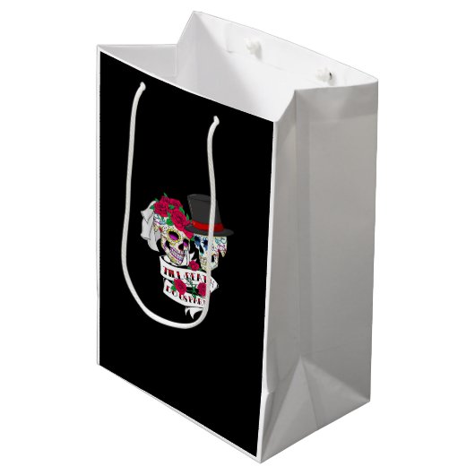 Tot de dood ons schedeldeel doet medium cadeauzakje (Voorkant Gekanteld)