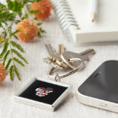 Tot de dood ons schedeldeel doet sleutelhanger (Zijkant)