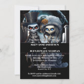 Tot de dood ons scheiden lichaam bruid bruidegom kaart (Voorkant)