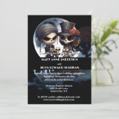 Tot de dood ons scheiden lichaam bruid bruidegom kaart (Staand voorkant)