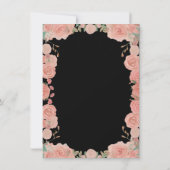 Tot de dood ons scheiden Skeleton Bruiloft Kaart (Achterkant)