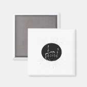 Tot de Dood Ons Scheidingsparty Klassieker Magneet (Voorkant / Achterkant)