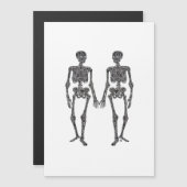 Tot de dood ons scheidt 2 Skeletons Classic (Voorkant / Achterkant)