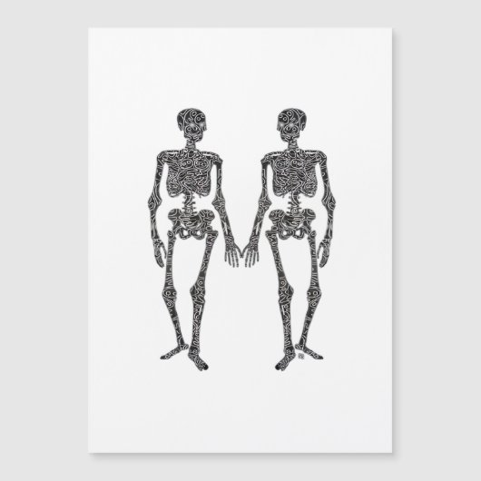 Tot de dood ons scheidt 2 Skeletons Classic (Voorkant)