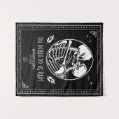 Tot de dood ons scheidt achtergrond trouwfeest ske wandkleed (Voorkant (horizontaal))