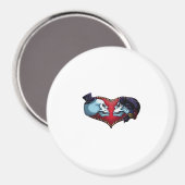 Tot de dood ons scheidt (Back Bg Variant) Grafisch Magneet (Voorkant / Achterkant)