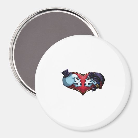 Tot de dood ons scheidt (Back Bg Variant) Grafisch Magneet (Voorkant / Achterkant)