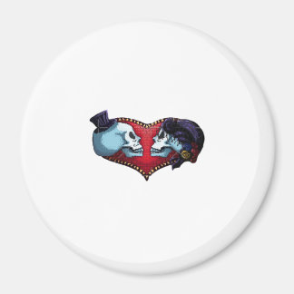 Tot de dood ons scheidt (Back Bg Variant) Grafisch Magneet