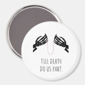 Tot de dood ons scheidt Boxy Magneet (Voorkant / Achterkant)