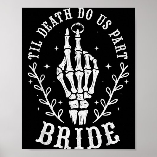 Tot de Dood Ons Scheidt Bruid Poster (Voorkant)