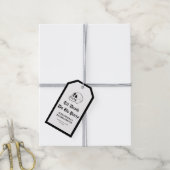 Tot de Dood Ons Scheidt Bruidsmeisje Cadeautje Cadeaulabel (Met Touw)